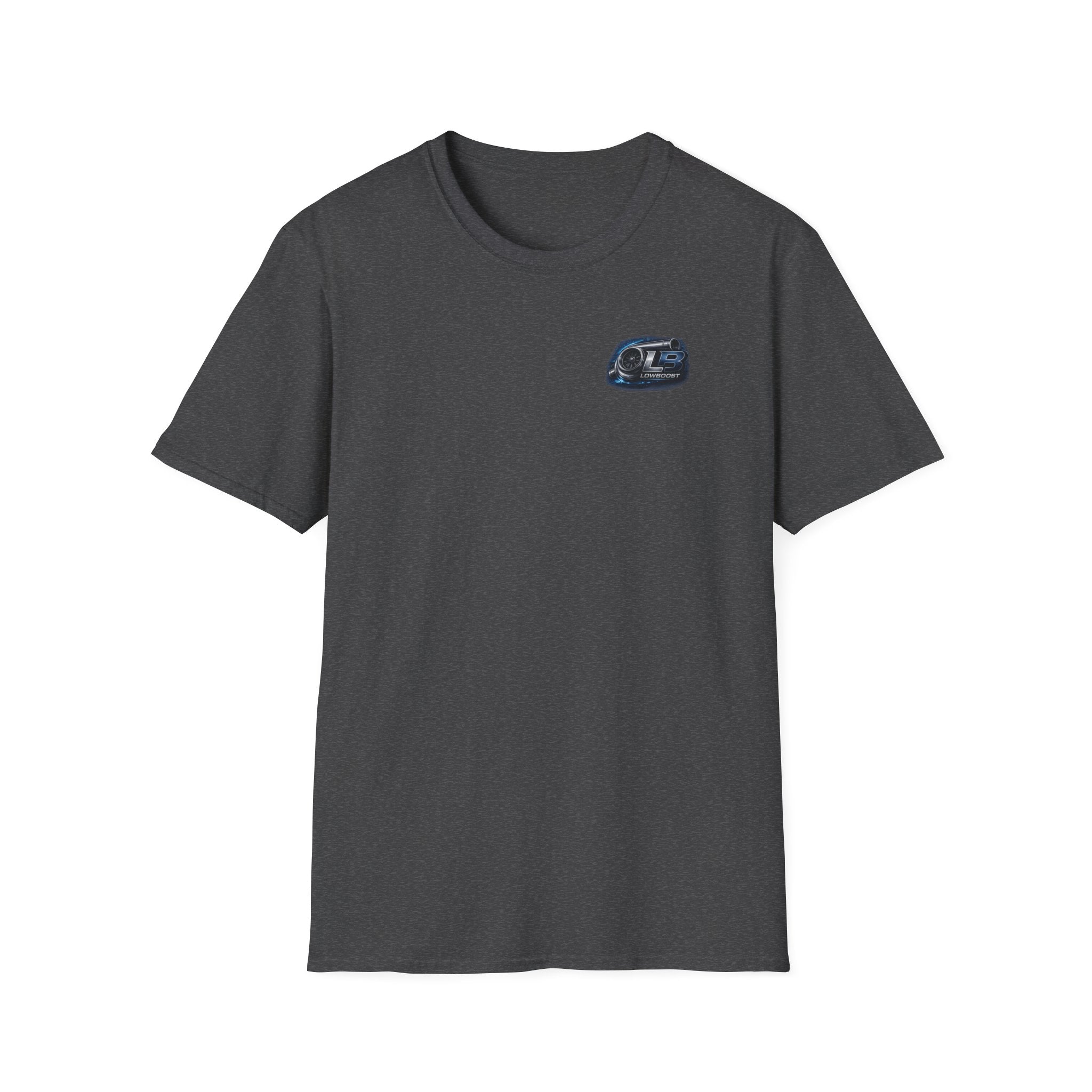 LB Midnight STI T-Shirt — Red WRX STI Night Scene Graphic (Logo on Chest)