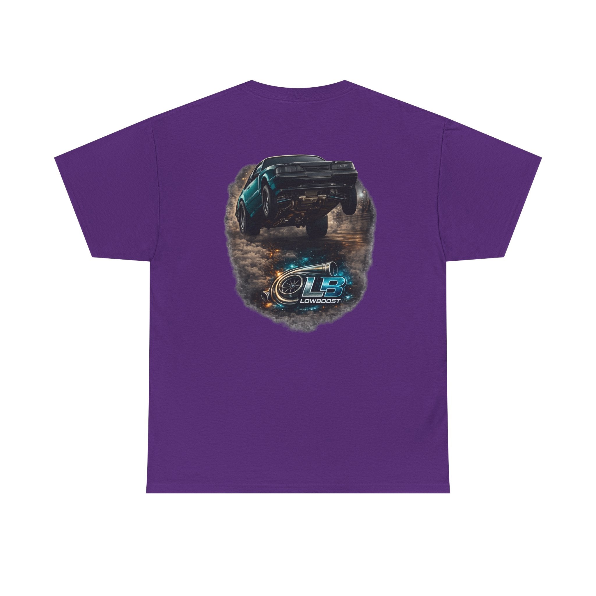 LB Foxbody Mustang Wheelie Tee — Heavy Cotton T-Shirt