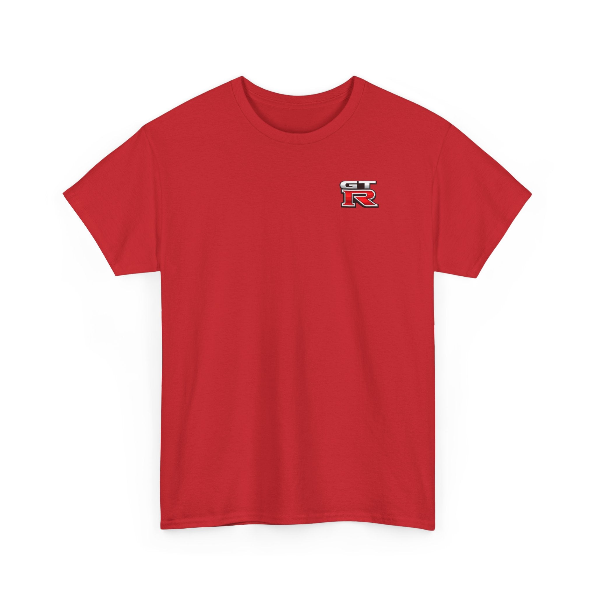 LB Nissan GT-R Rear View Tee — Heavy Cotton T-Shirt