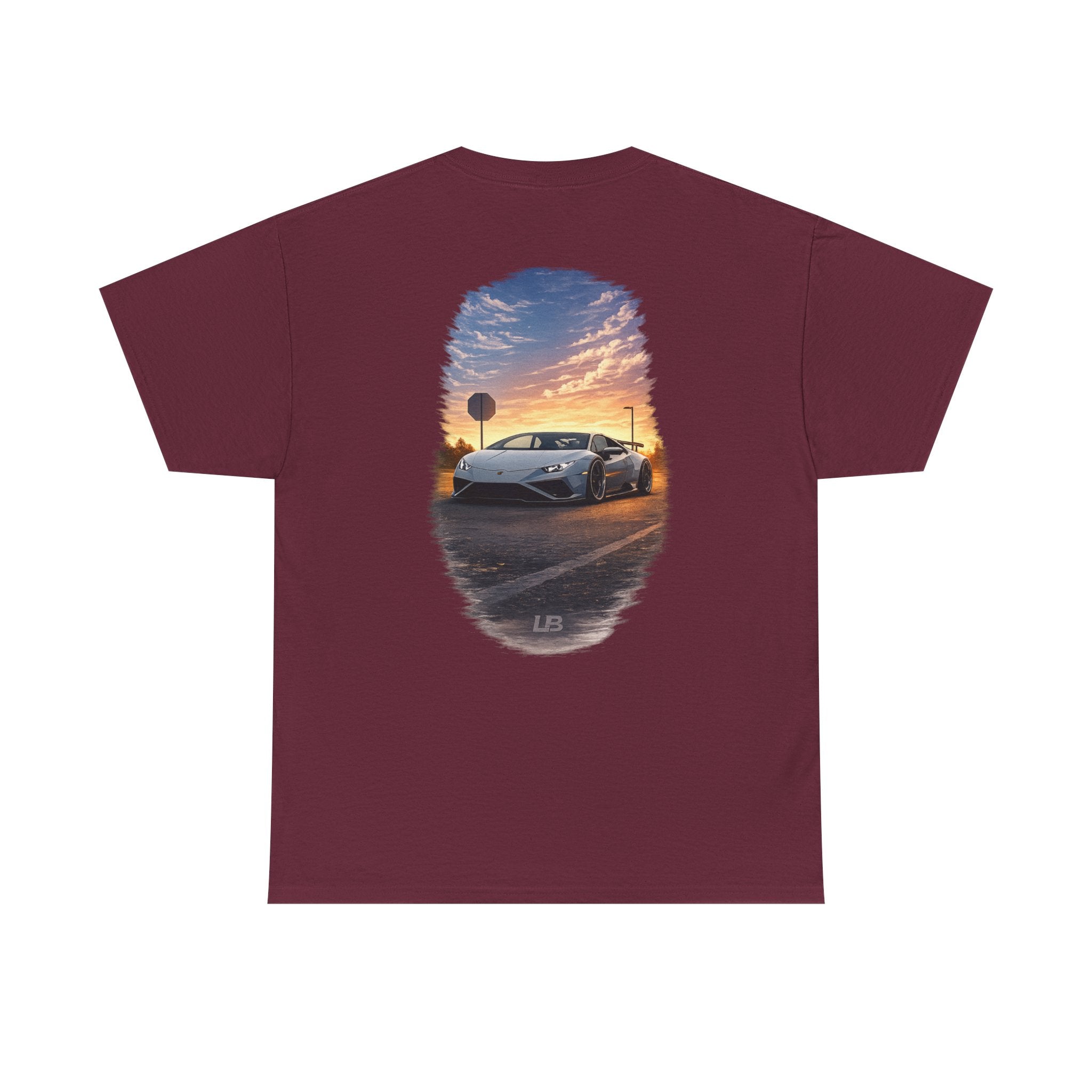 LB Lamborghini Huracan Performante Tee — Heavy Cotton T-Shirt