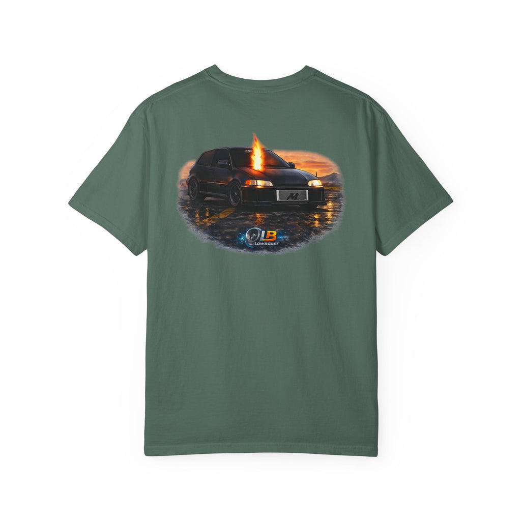 LB AWD Civic EG T-Shirt — Unisex Garment-Dyed T-shirt