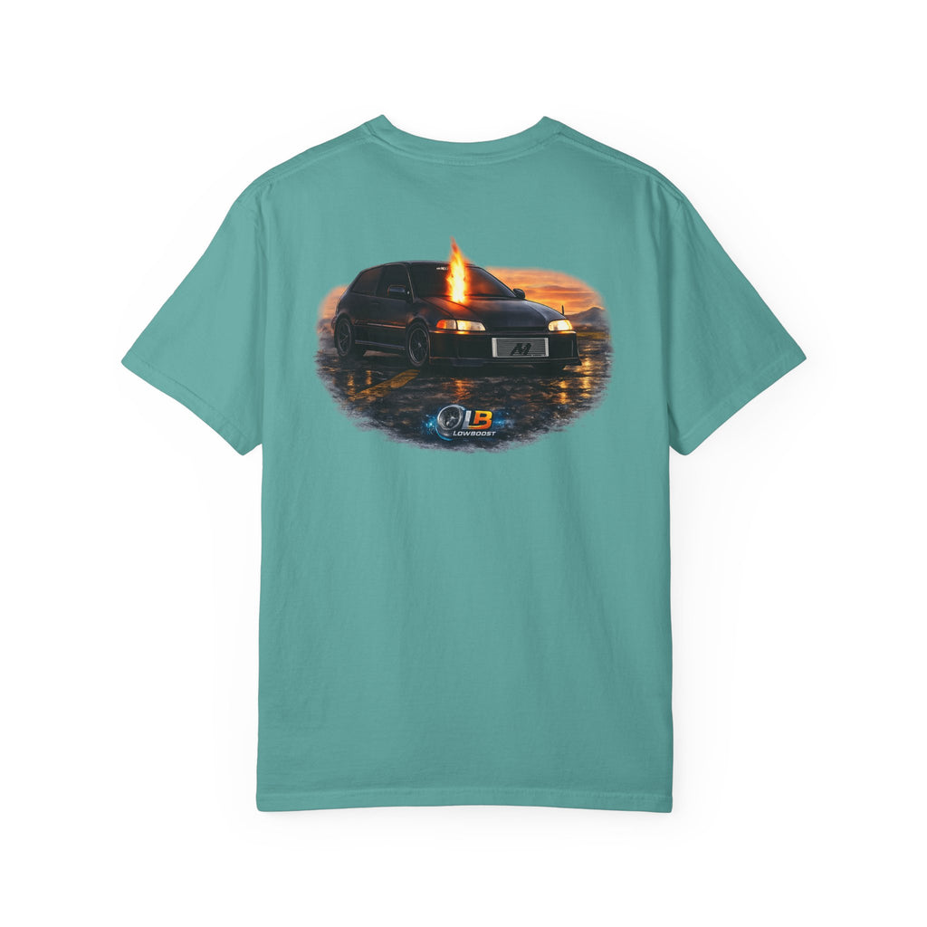 LB AWD Civic EG T-Shirt — Unisex Garment-Dyed T-shirt