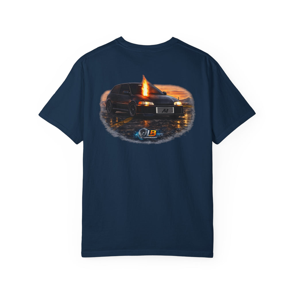 LB AWD Civic EG T-Shirt — Unisex Garment-Dyed T-shirt