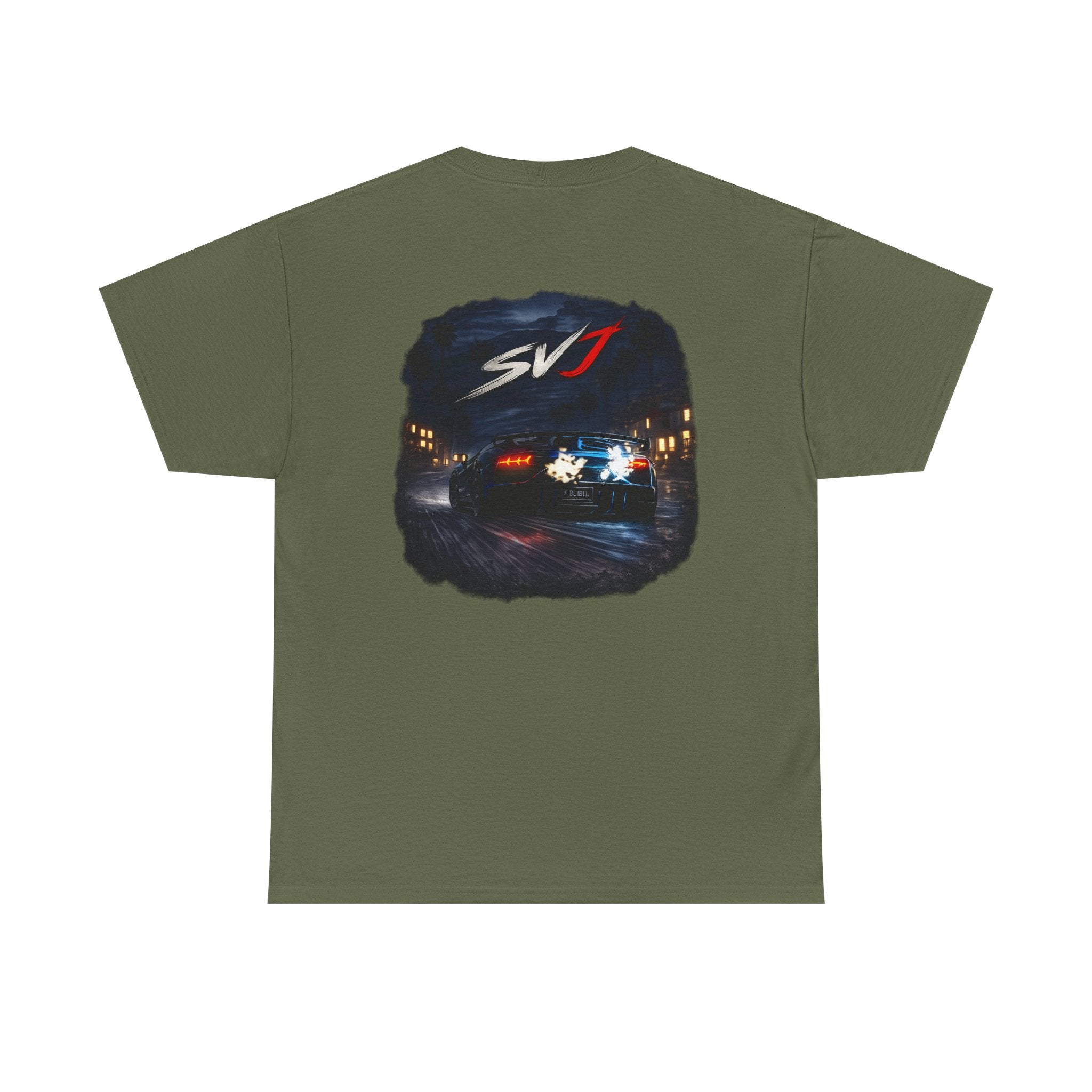 LB Lamborghini Aventador SVJ Tee — Heavy Cotton T-Shirt
