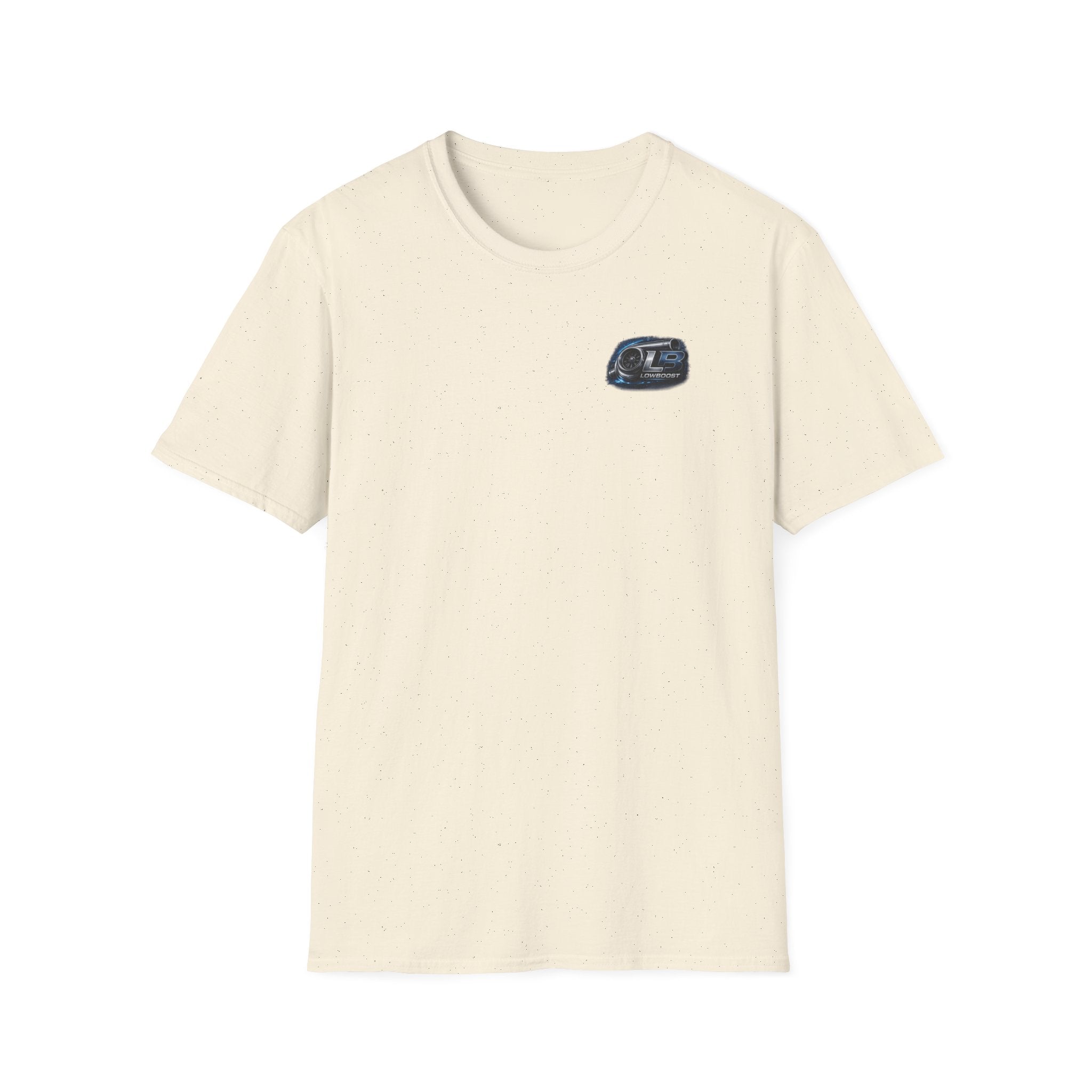 LB Midnight STI T-Shirt — Red WRX STI Night Scene Graphic (Logo on Chest)