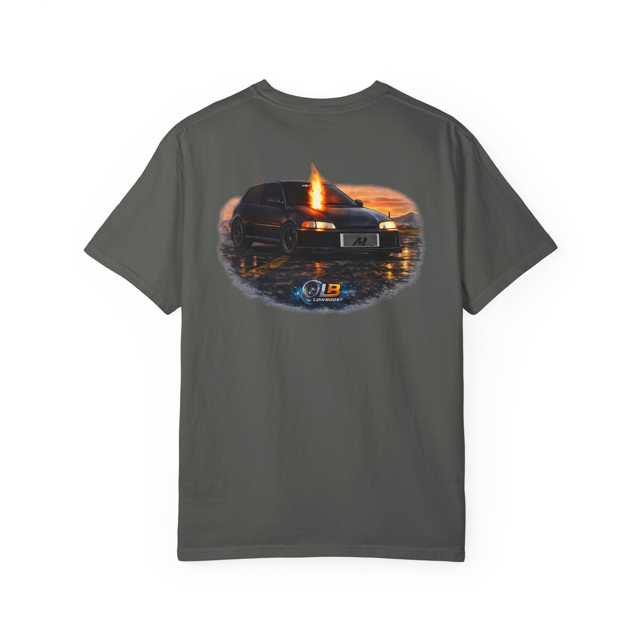 LB AWD Civic EG T-Shirt — Unisex Garment-Dyed T-shirt