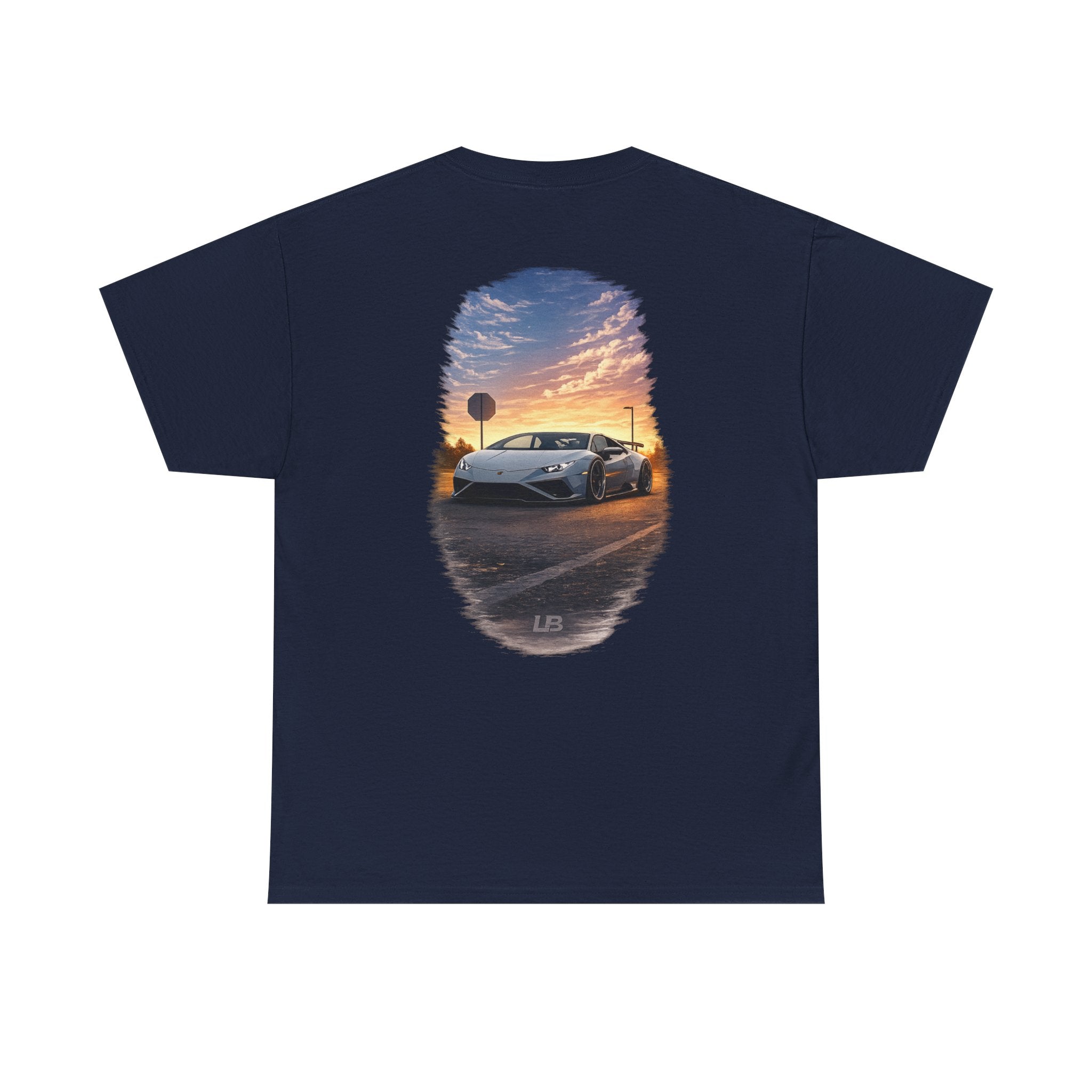 LB Lamborghini Huracan Performante Tee — Heavy Cotton T-Shirt