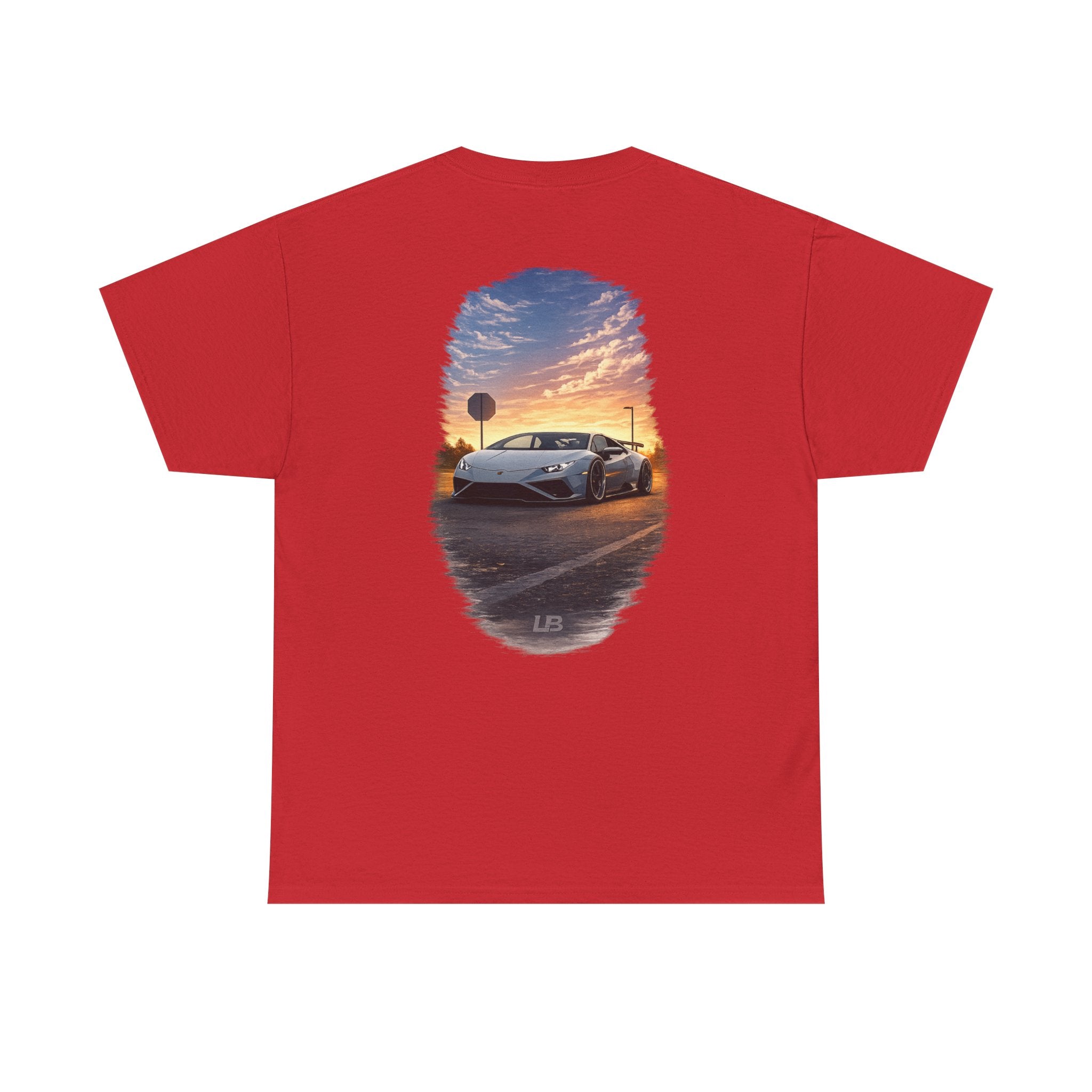 LB Lamborghini Huracan Performante Tee — Heavy Cotton T-Shirt