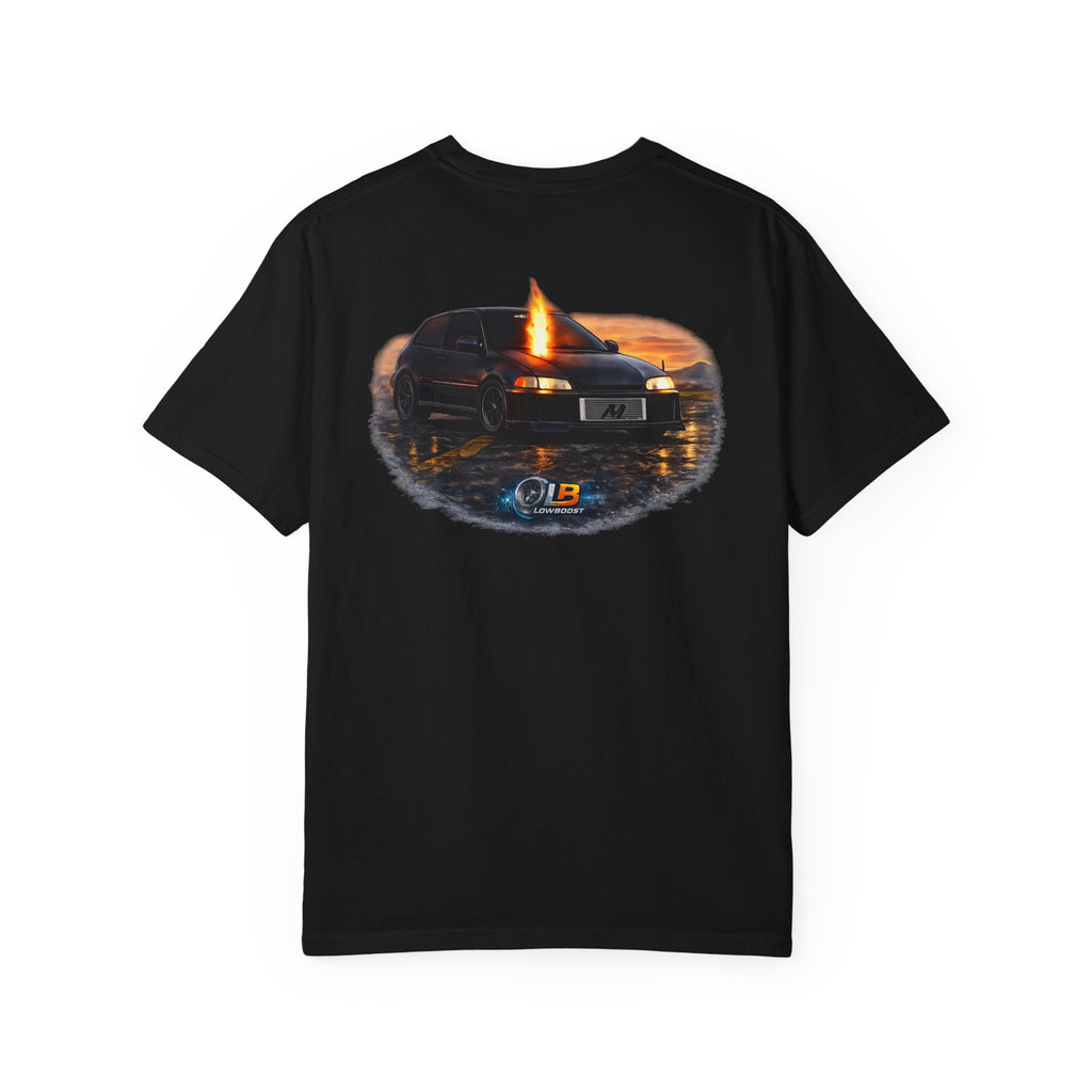 LB AWD Civic EG T-Shirt — Unisex Garment-Dyed T-shirt