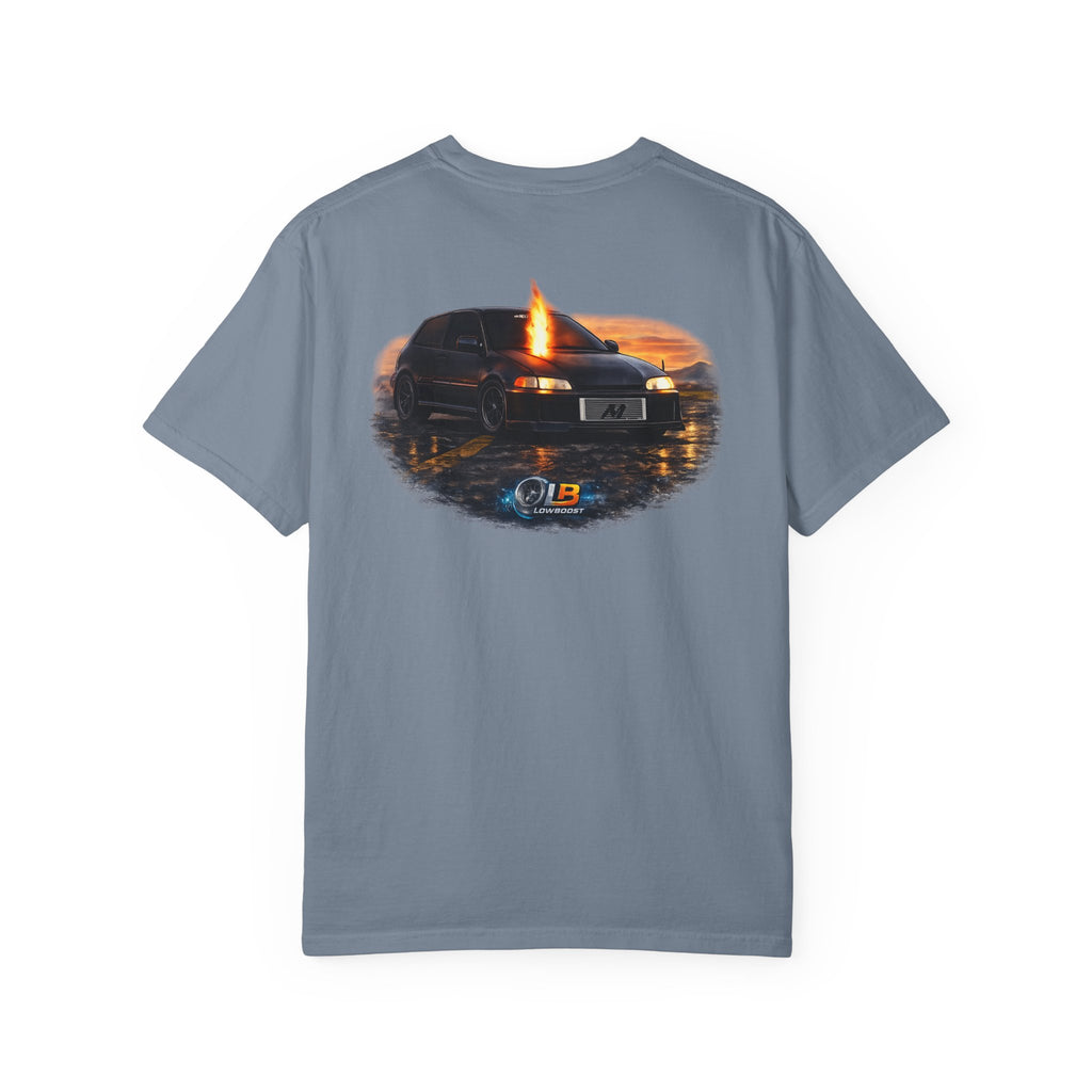 LB AWD Civic EG T-Shirt — Unisex Garment-Dyed T-shirt