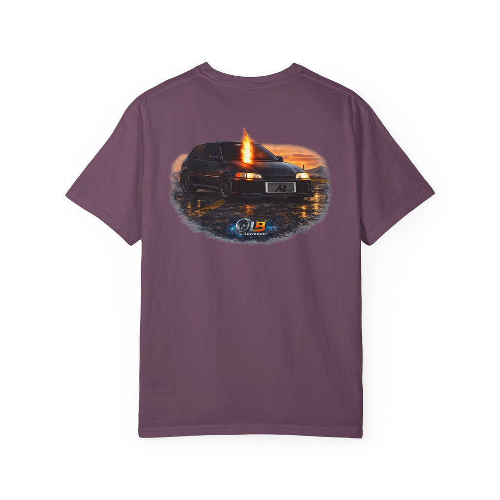 LB AWD Civic EG T-Shirt — Unisex Garment-Dyed T-shirt