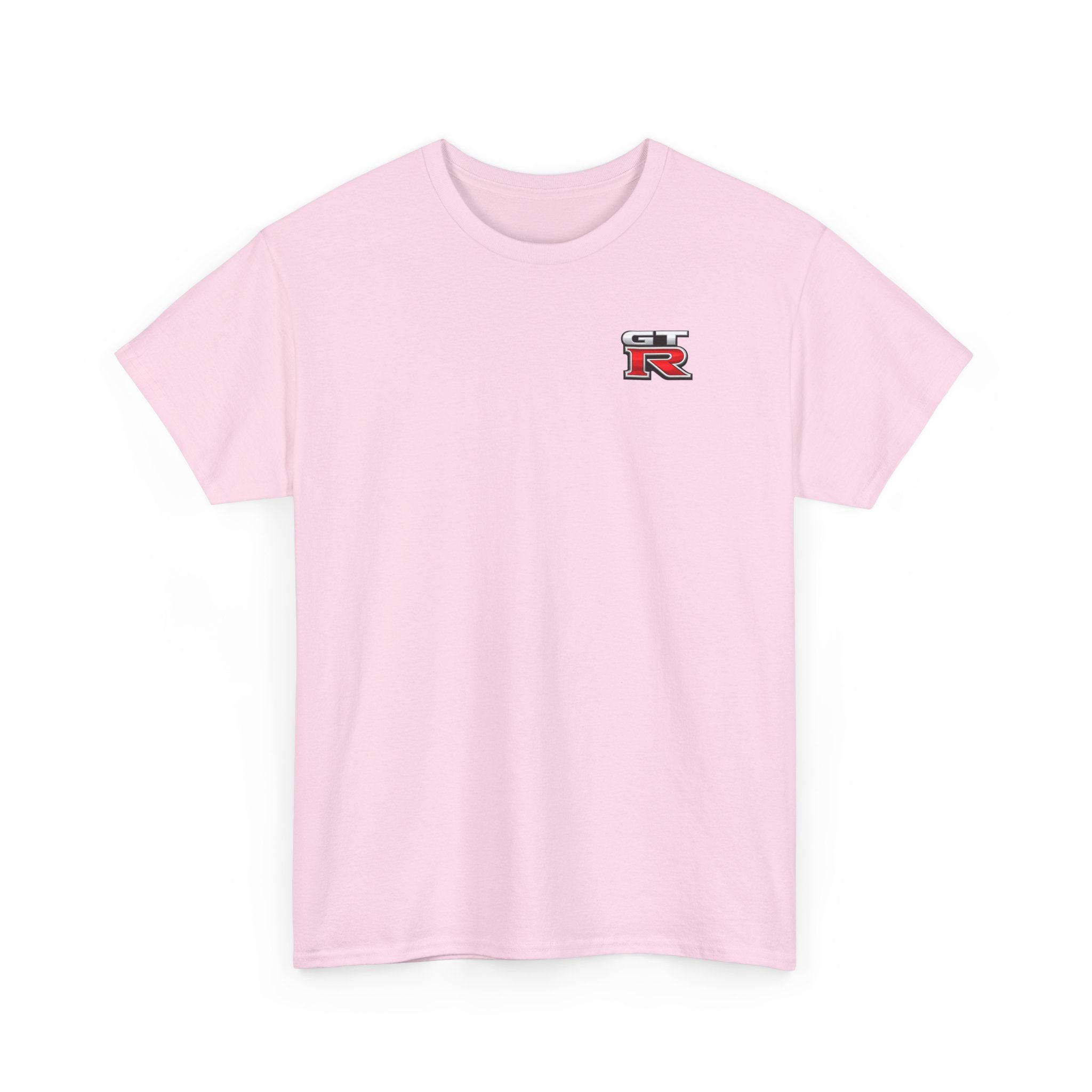 LB Nissan GT-R Rear View Tee — Heavy Cotton T-Shirt
