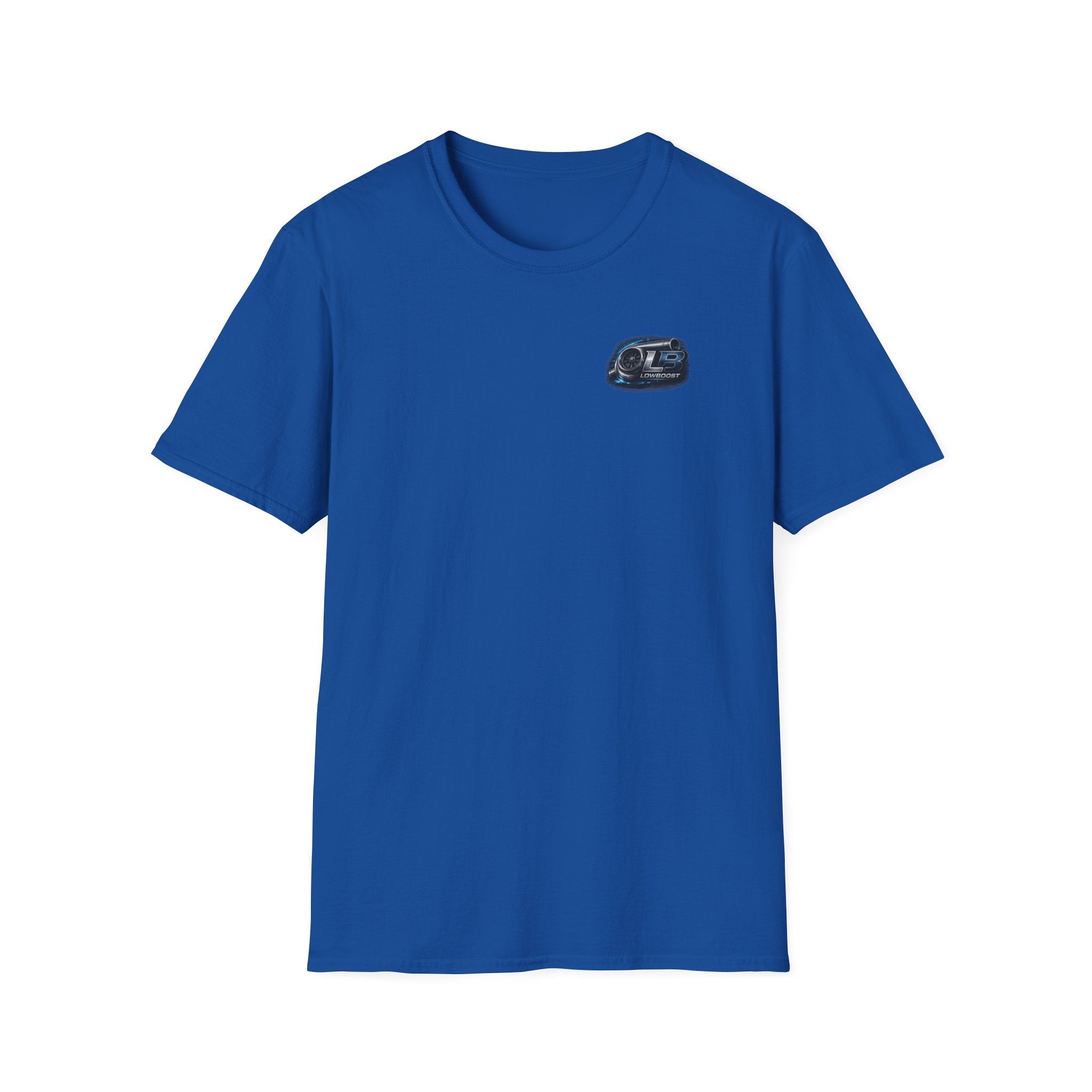 LB Midnight STI T-Shirt — Red WRX STI Night Scene Graphic (Logo on Chest)