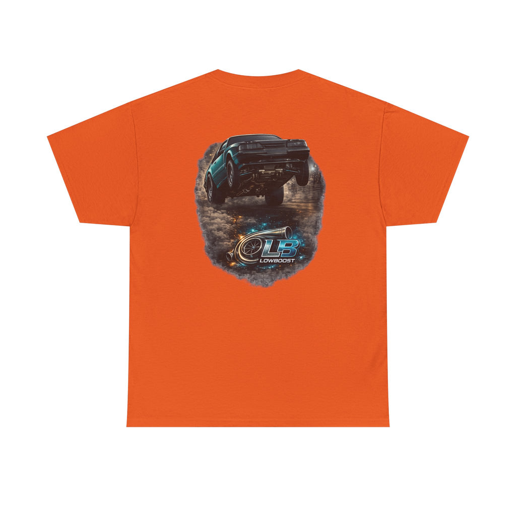 LB Foxbody Mustang Wheelie Tee — Heavy Cotton T-Shirt