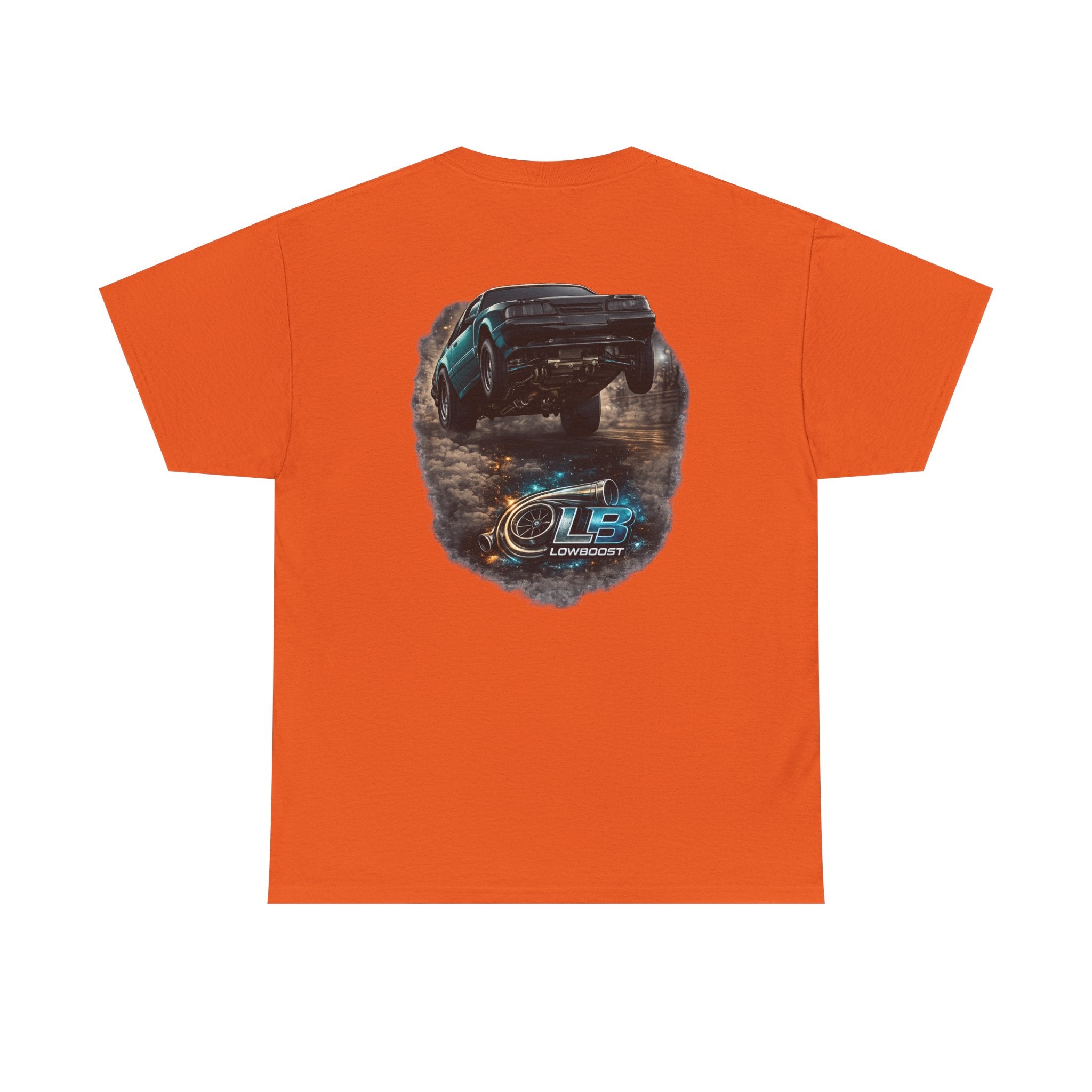 LB Foxbody Mustang Wheelie Tee — Heavy Cotton T-Shirt