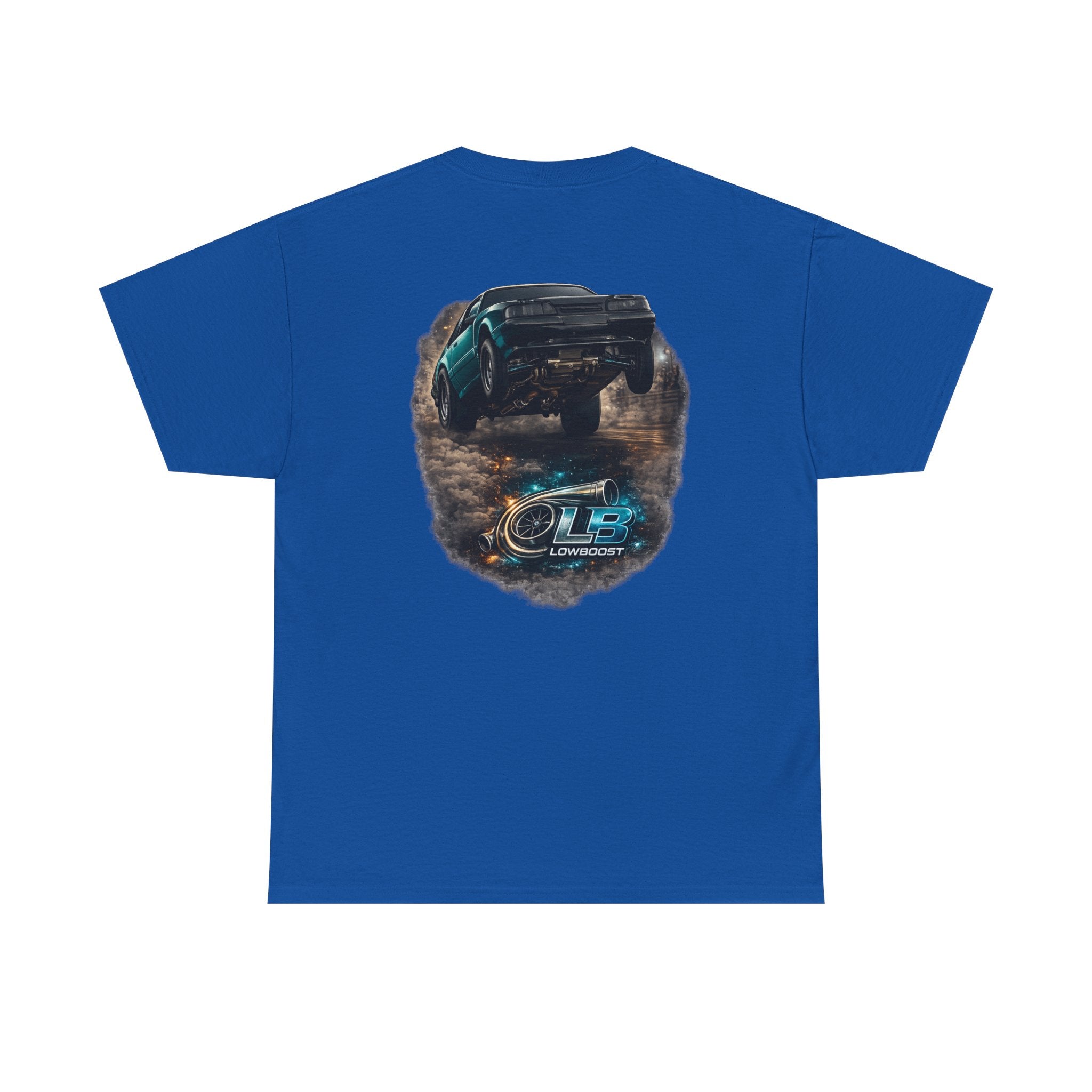 LB Foxbody Mustang Wheelie Tee — Heavy Cotton T-Shirt