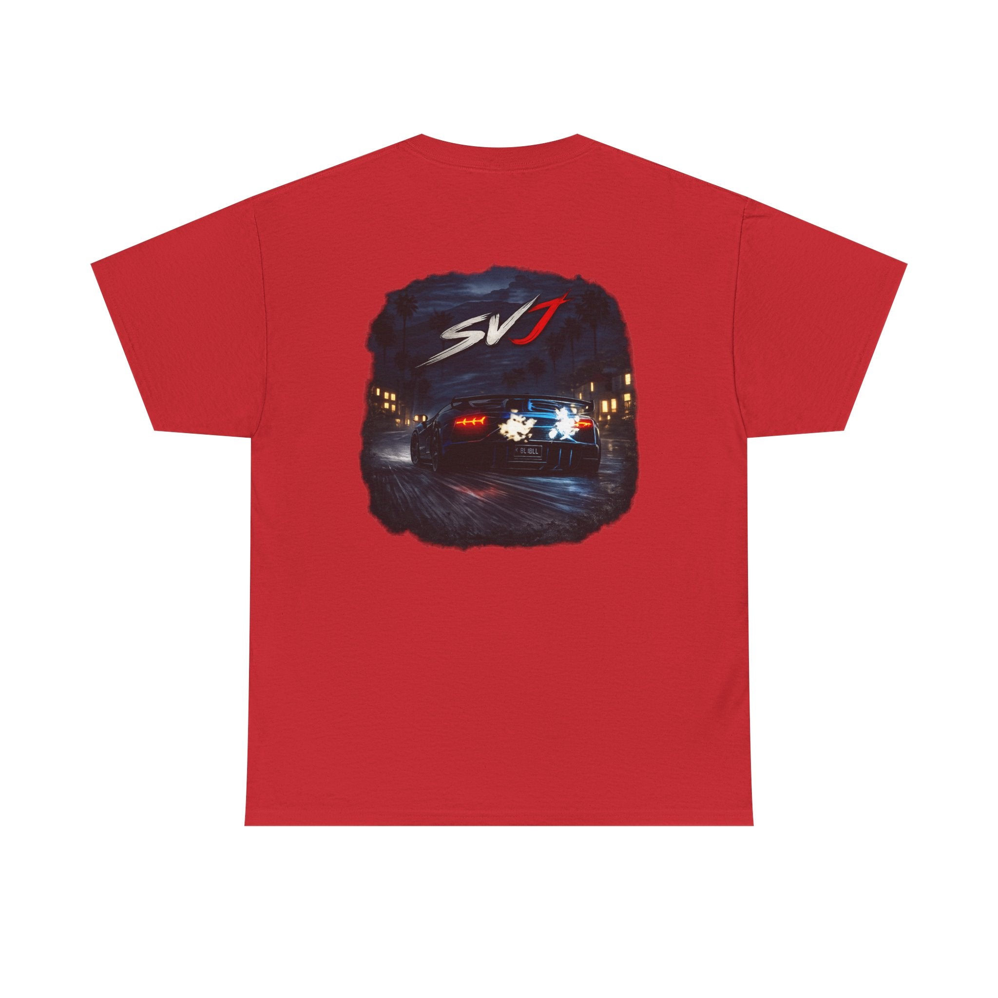 LB Lamborghini Aventador SVJ Tee — Heavy Cotton T-Shirt